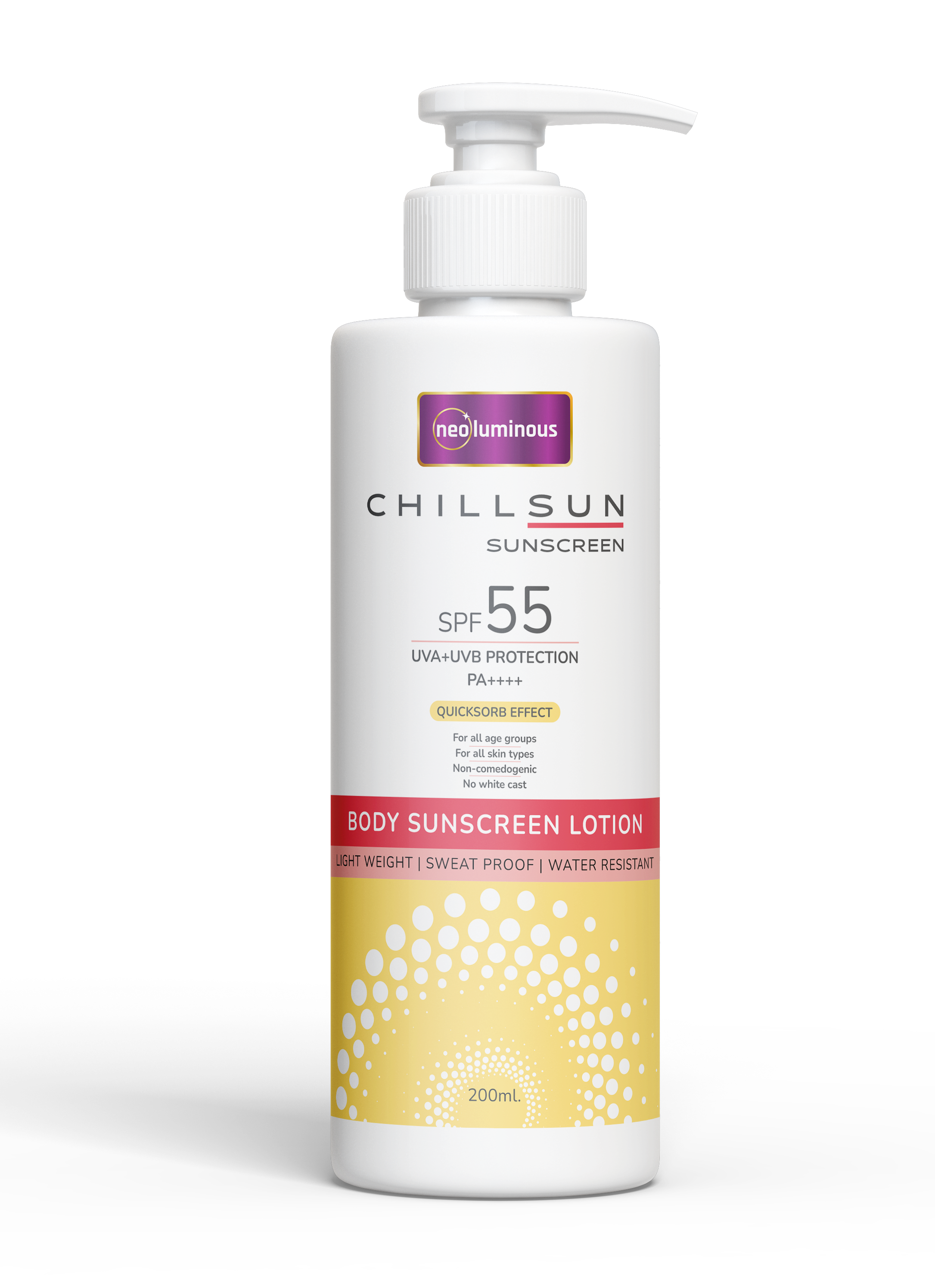CHILLSUN Body Sunscreen Lotion